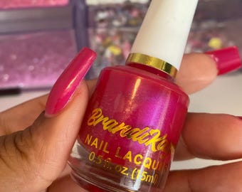 Sation Tiki Punch Nail Polish Dupe - 90’s style bottle - 15ml
