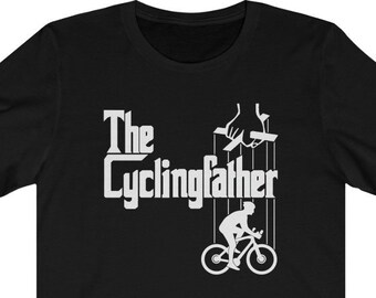 Maglietta del papà ciclista / Maglietta del papà ciclista / Amore del papà in bicicletta