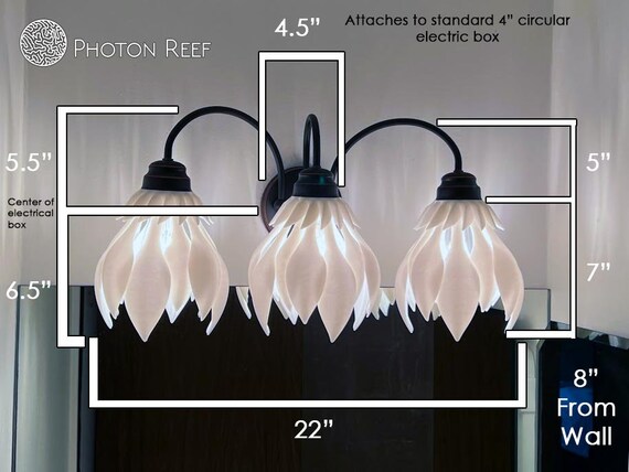 8 light bathroom sale fixture