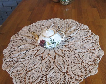 Large Crochet Doily Pattern - Etsy