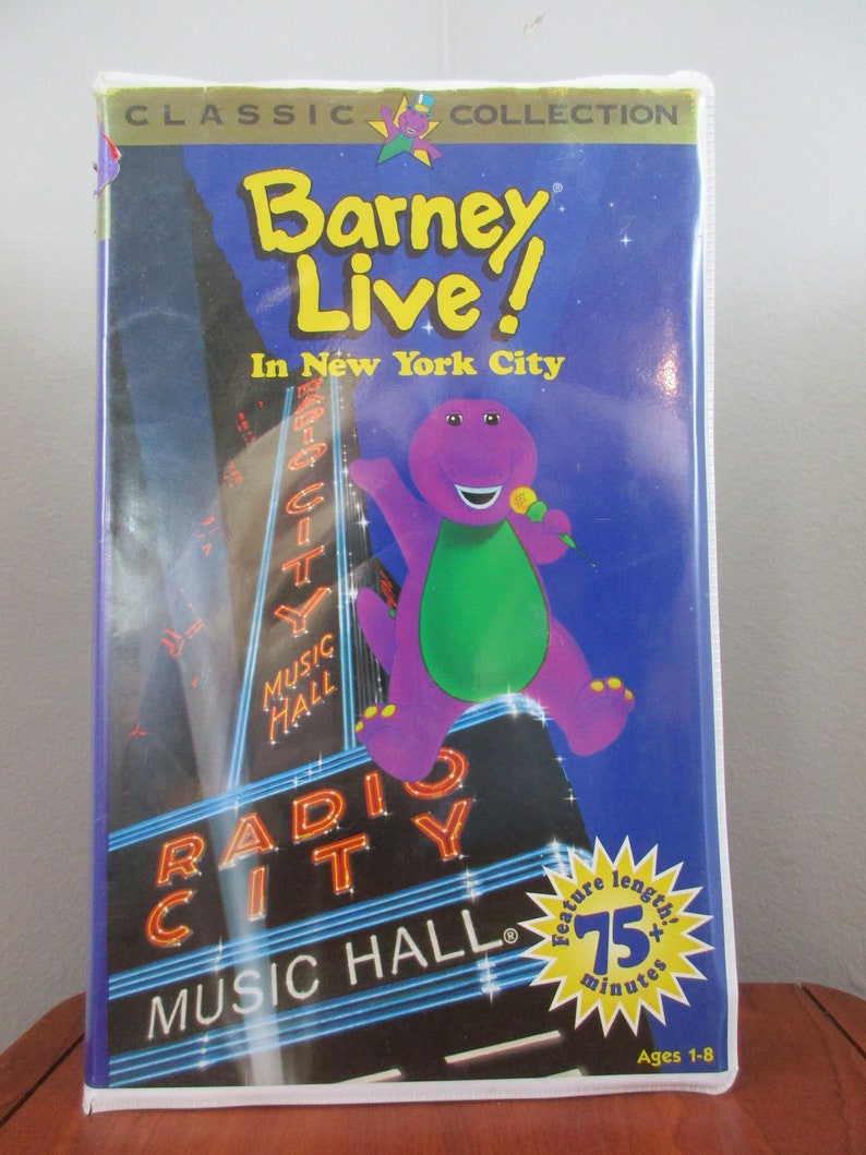 Vintage Preowned VHS Clam Shell Tapes Barney's Home | Etsy