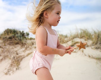 Baby Romper, Baby Pink Romper, Kids Romper, Dune Romper, Pink Romper, Sunsuit, Playsuit, Baby Sunsuit