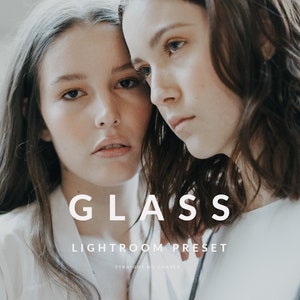 Glass // Clean and Cool Toned Lightroom Desktop Preset for Fashion and Lifestyle Photography