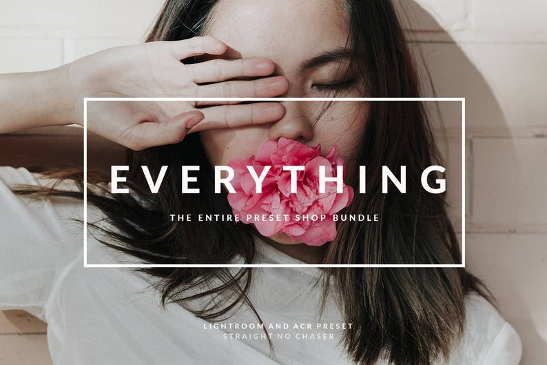 travel and blogging photography The EVERYTHING bundle 2019: Desktop Lightroom and Photoshop Presets for your portrait fashion wedding