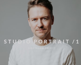 Studio Portrait Lightroom Preset : Lifestyle and Corporate Headshots