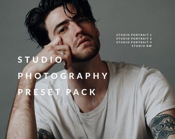 Studio Fotografie Preset Pack / 4 Preset Value Bundle