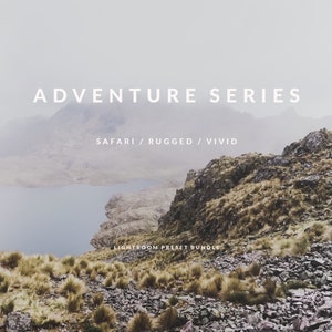 Adventure Series Mobile Lightroom Preset Bundle / for travel photography including Safari, Rugged, and Vivid Presets