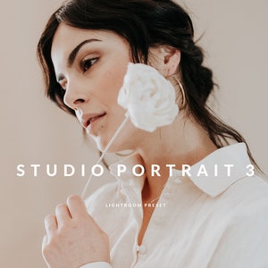 Studio Portrait 3 Lightroom Preset