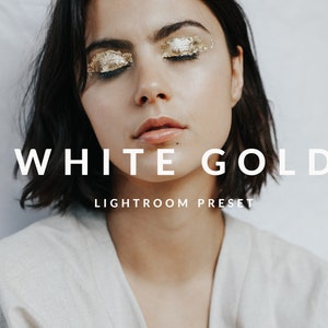 White Gold Lightroom Mobile Preset