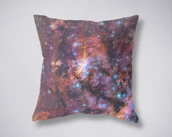 Galaxy Pillow Cover, Outer Space Astronomy Decor