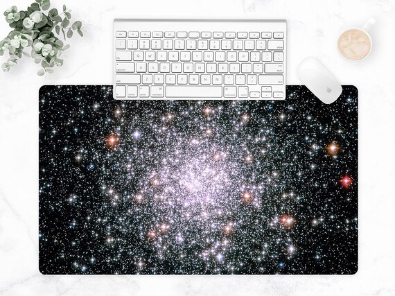 Starry Celestial Large Desk Mat, Mousepad XXL Gaming Mouse pad, Computer Keyboard Mat, PC Gamer Gifts, Space Decor, Cubicle Accessories