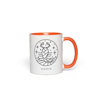 Scorpio Zodiac Mug, Astrological Sign Mug, Astrology Gift image 7