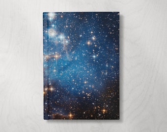 Space Notebook | Stars Journal Notebook | Hardcover Journal Notebook | Writing Journal | Celestial Diary | Astronomy Gifts