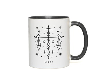 Libra Zodiac Mug, Astrological Sign Mug, Astrology Gift