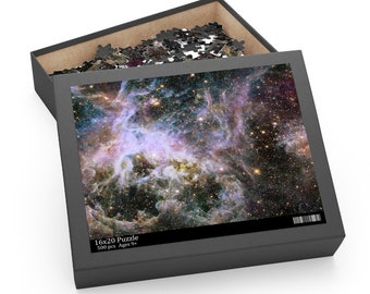 Space Puzzle | Tarantula Nebula | Puzzle For Kids Adults | NASA Puzzle Lover Gift | 500, 252, 120 Piece Puzzle Box | Educational Puzzles