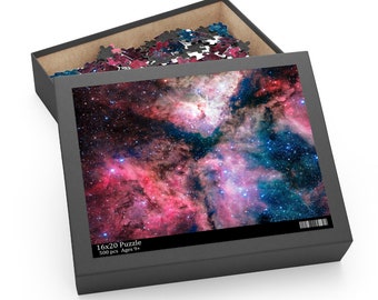 Carina Nebula Puzzle | Space Puzzle | Star Puzzle | Jigsaw Puzzle For Adults and Kids | 500, 252, 120 Piece Puzzle Box | Nasa Puzzle