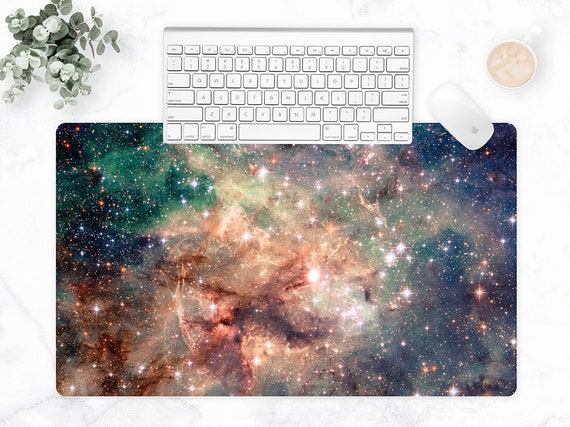 thumbnail image 2 of Starfield Constellation Space Gaming Desk Mat Mouse Pad, Starfield... 2 of 9