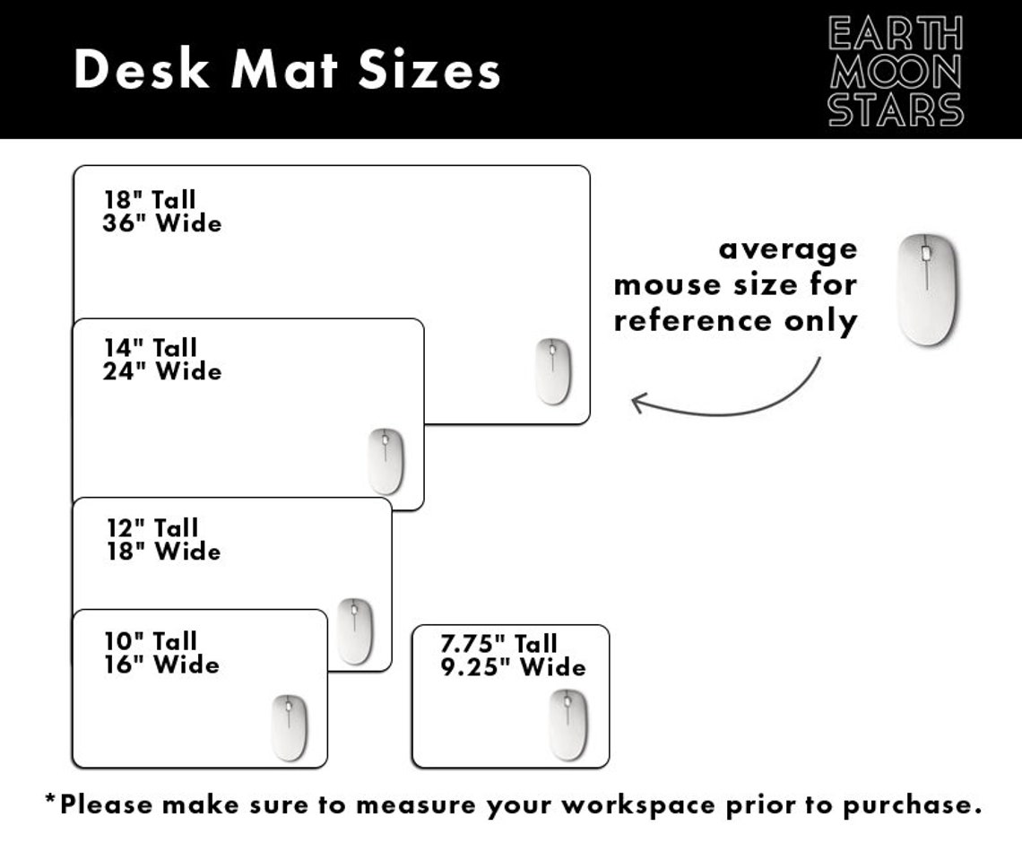 Zodiac Signs Desk Mat Astrology Mouse Pad Extended Gaming Etsy