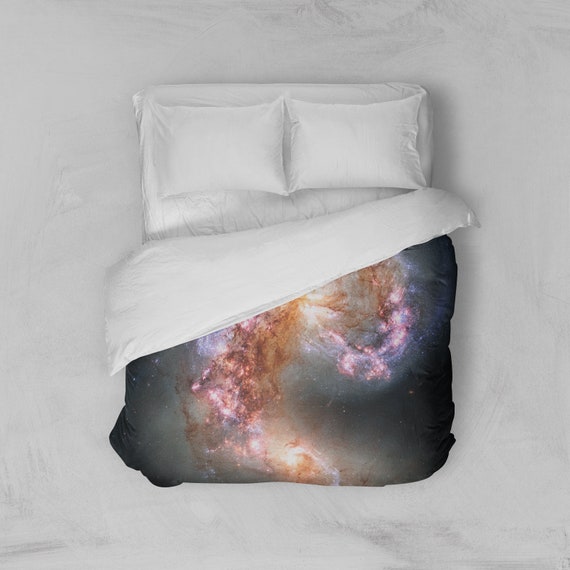 Galaxy Duvet Cover Bedding Outer Space Bedroom