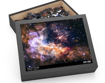 Galaxy Puzzle | Jigsaw Puzzles For Adults Kids | NASA Puzzle | 120, 252, 500 Piece Puzzles | Astronomy Gifts | Westerlund 2