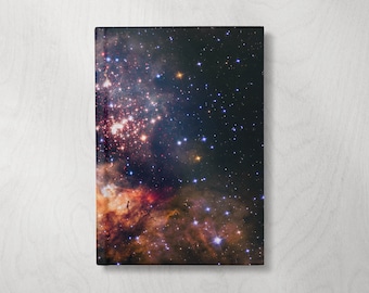 Galaxy Journal | Galaxy Notebook | Hardcover Journal | Hardcover Notebook | Galaxy Diary | Lined Notebook | Lined pages | Outer Space Gift