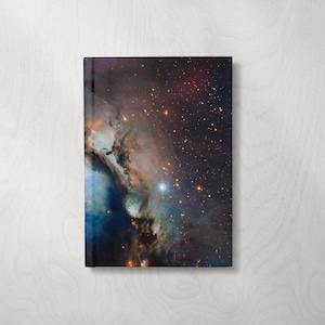 Space Journal | Space Notebook | Hardcover Journal | Hardcover Notebook | Galaxy Journal | Lined Notebook | Lined pages | Outer Space Gift
