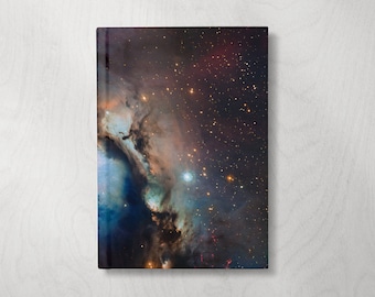 Space Journal | Space Notebook | Hardcover Journal | Hardcover Notebook | Galaxy Journal | Lined Notebook | Lined pages | Outer Space Gift
