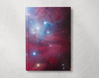 Celestial Galaxy Hardcover Journal | Lined Writing Diary