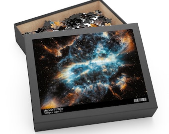 Space Jigsaw Puzzle | Nebula | 120, 252, 500 Piece Puzzle | Unique Puzzles for Adults and Children | Astronomy Gifts for Christmas