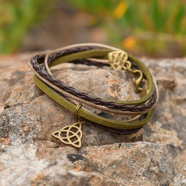 Vegan Wrap Bracelet Etsy