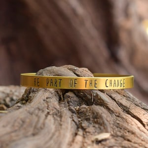 BE part of the change, create your own bracelet, custom bracelet, personalized bracelet, customized, gift for her, gift for him, monogrammed