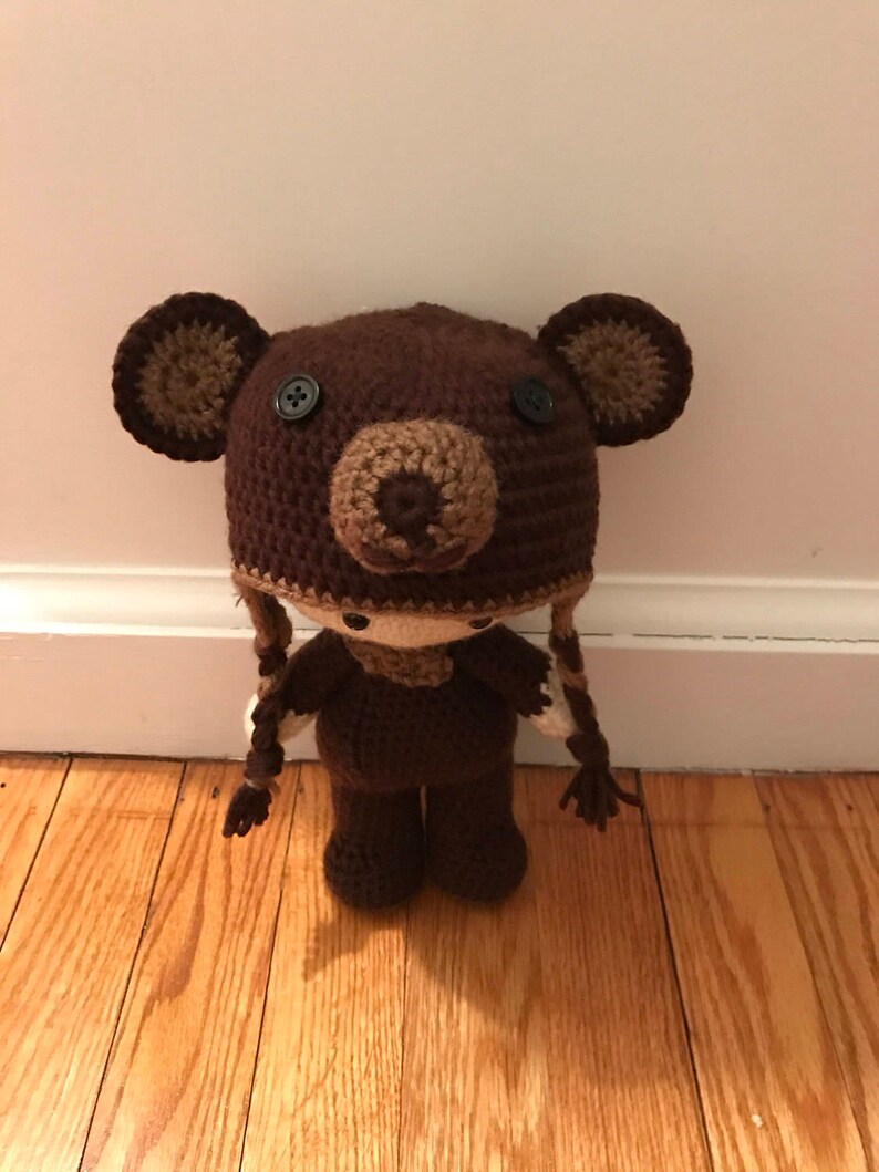 Crochet grosse tête bébé / Crochet poupée bébé souvenir / Etsy