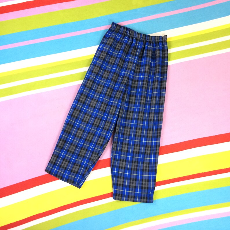 tartan jeans 80s