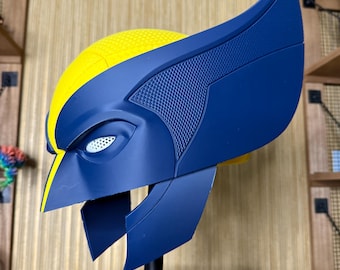 Wolverine Cosplay Helmet Full Color with Magnets