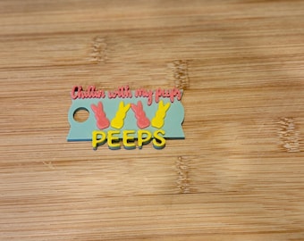 Peeps Bunnies Stanley Topper 30oz