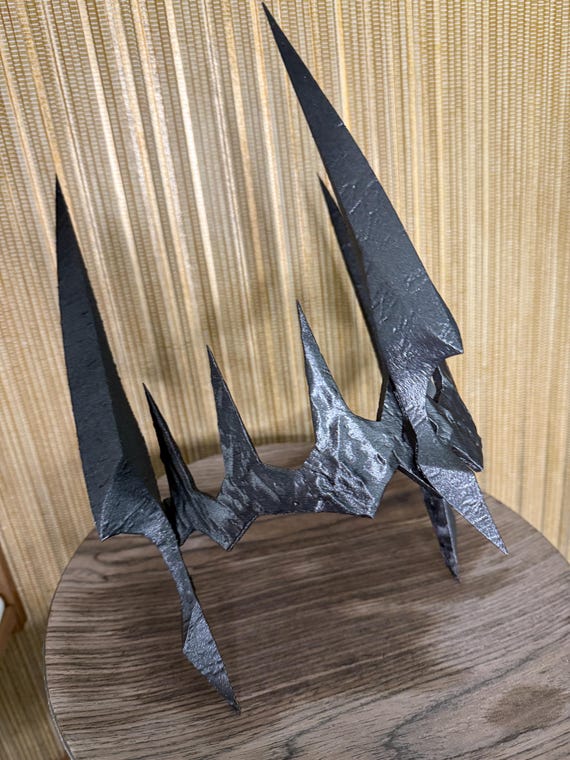 Cosplay Wearable LOTR Sauron Crown Lord of the Rings Rings of Power
