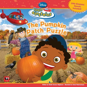 Disney PUMPKIN PATCH PUZZLE Book - Little Einsteins - New Condition- Includes Stencils, Stories & Puzzles! Perfect Fall Fun Gift Ages 3-5