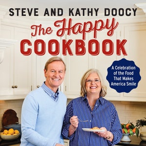 The HAPPY COOKBOOK By Steve And Kathy Doocy - New Condition Hardcover Cookbook - Perfect Gift For Your Favorite Chef, Etsy Best Price!