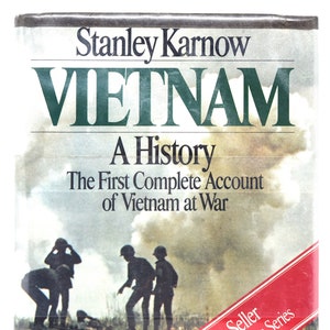 VIETNAM : A HISTORY - Like New Condition Vintage Hardcover Book - Etsy BEST Price - Compelling Vietnam War History Book!