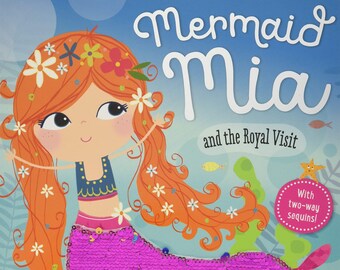 MERMAID MIA And the Royal Visit - PRISTINE Condition Storybook Book! Etsy Best Price! Perfect Gift for Children Ages 6+!