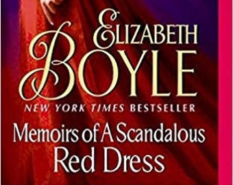 Memoirs of a SCANDALOUS RED DRESS by Elizabeth Boyle - Pristine Condition Book! Etsy Best Price!