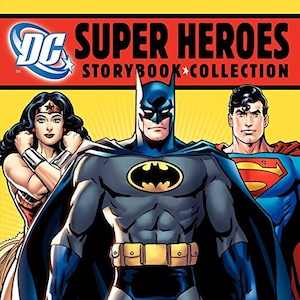 DC SUPER HEROES Storybook Collection - Hardcover Book & Comic Collection! Etsy Best Price! Perfect Gift For Children Ages 4-8 Years!
