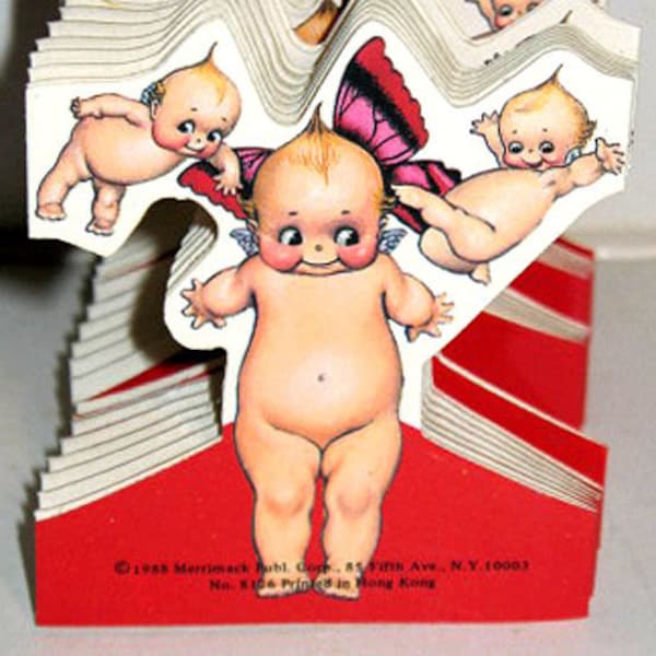 Vintage KEWPIE PUDGIE Christmas Tree Garland 8 Feet long! Mint/Factory Sealed Merrimack Publish Corp