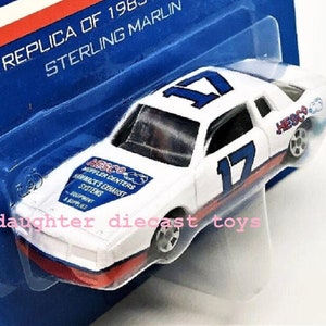 Vintage Sterling Marlin #17 CHEVY MONTE CARLO Stock Car-Limitierte Auflage / Tadelloser Zustand! Perfektes Geschenk für Nascar Fans! Ertl Metalldruckguss
