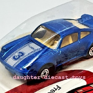 Vintage PORSCHE RACE CAR Mint Condition/Factory Sealed-Diecast Metal Toy Store Model/1986 Zee Toys-Perfect Gift for Diecast Car Collectors!