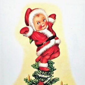 Nimble Nick Tip-Top CARTOLINA DI BUON NATALE 1917 Illustrazione Condizioni perfette! Shackman Co. Spediamo in tutto il mondo!