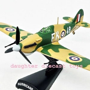 Vintage W.W.I.I. RAF FIGHTER AIRPLANE-Heavy Diecast Metal-Adult Collector Model-Perfect gift for Collectors & Military Aircraft Fans!