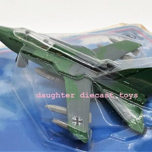 Vintage German PANAVIA TORNADO Fighter Jet Diecast Metal Airplane Mint Condition/Factory Sealed! Zlymex Zee Toys Rare!