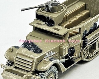 Vintage WWII HALF TRACK Adult Collectors Model-intricate