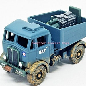 Camion RAF BALLISTICS UNIT DE LA PREMIÈRE GUERRE MONDIALE - Cadeau parfait en métal moulé sous pression complexe en parfait état pour les collectionneurs adultes et les amateurs d&#39;histoire militaire !